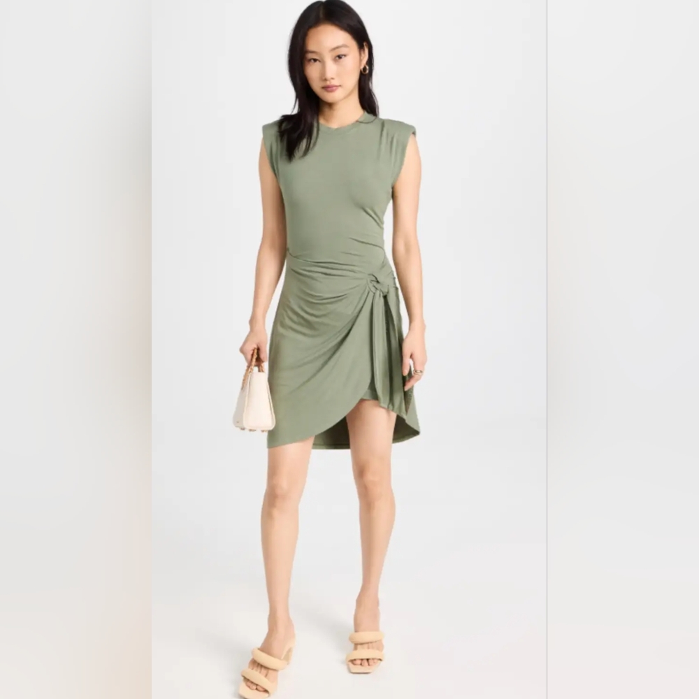 Jonathan Simkhai Tamar Clean Stretch Jersey T-Shirt Dress - SZ Sm